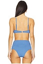 view 3 of 4 Irina Bikini Top in Blue