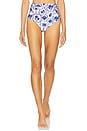 view 1 of 4 BRAGUITA DE BIKINI ALTA SYLVIE in Postcard Floral