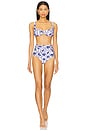 view 4 of 4 BRAGUITA DE BIKINI ALTA SYLVIE in Postcard Floral