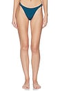 view 1 of 4 Luna Strappy Bikini Bottoms in Teal