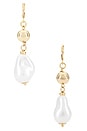 view 3 of 3 Ann Earrings in Gold