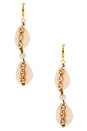 view 3 of 3 Taurus Earring in Gold