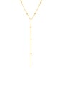 view 2 of 2 Bo Lariat Ball Necklace in Gold