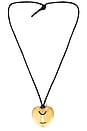 view 1 of 2 Big Heart Necklace in Gold