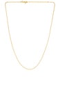 view 1 of 2 Rhinestone Necklace in Gold