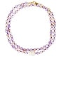 view 1 of 2 Violet Necklace in Lavender