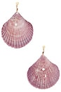 view 1 of 2 Kora Earring in Gold & Pink