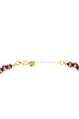 view 3 of 6 Orb Necklace in Brown & White