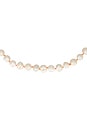 view 2 of 2 Pearl Lilly Necklace in Neon Orange Knot