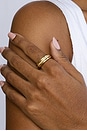 view 3 of 4 BAGUE ARIANA in Gold