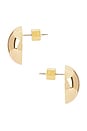 view 2 of 2 Marilyn Earrings in Gold