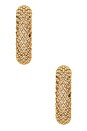 view 3 of 4 PENDIENTES DE ARO DOLLY in Gold