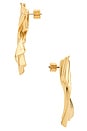 view 2 of 2 Monica Earrings in Gold