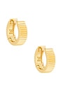 view 1 of 3 PENDIENTES DEBBIE in Gold