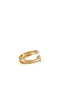 view 2 of 3 Cobra Ring in Gold