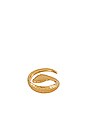view 3 of 3 Cobra Ring in Gold