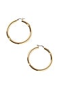 view 1 of 1 Freda Hoop in Gold