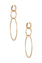 view 1 of 3 LEONA 훕스 in Gold