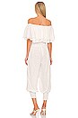 view 3 of 4 Bita Jumpsuit in White Clip Dot