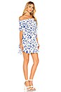 view 2 of 3 Lilly Dress in Blue Floral