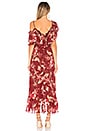 view 3 of 3 Talya Dress in Red Floral