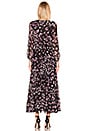 view 3 of 3 VESTIDO CESRA in Black Floral