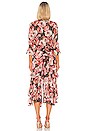 view 3 of 3 ROBE MAXI ALANIS in Coral Floral