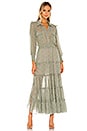 view 1 of 3 X REVOLVE Aydeniz Dress in Mini Green Banana Leaf