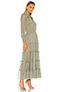 view 2 of 3 X REVOLVE Aydeniz Dress in Mini Green Banana Leaf