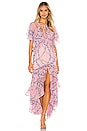 view 2 of 4 Katarina Dress in Intertwined Pink Floral