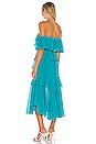 view 3 of 3 Dalila Dress in Turquoise
