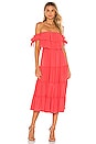 view 1 of 3 Micaela Dress in Coral