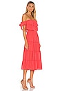 view 2 of 3 Micaela Dress in Coral
