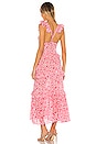 view 3 of 3 Morrison Dress in Pink Animal Floral