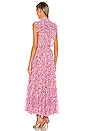 view 3 of 3 Trina Dress in Fuchsia