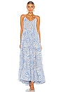 view 1 of 3 Kalita Dress in Casablanca Blu Shell
