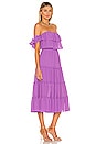 view 2 of 3 Micaela Dress in Dark Lilac