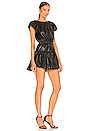 view 2 of 3 Vegan Leather Severine Dress in Black