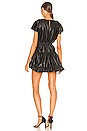view 3 of 3 Vegan Leather Severine Dress in Black