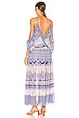 view 3 of 3 Farah Dress in Majorelle Mixed Tile