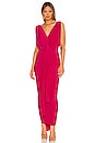 view 1 of 3 Xenia Dress in Fuchsia