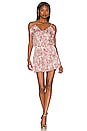view 1 of 3 Bambina Dress in Rainbow Paisley