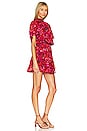 view 2 of 4 Saffie Dress in Crimson Geo