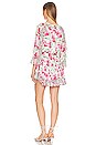 view 3 of 3 Eliza Dress in Fuchsia Mix