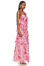view 2 of 4 Damita Dress in Fire Florals Mix