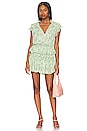 view 1 of 3 Lilian Mini Dress in Sage Botanica Mix