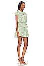 view 2 of 3 Lilian Mini Dress in Sage Botanica Mix