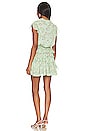 view 3 of 3 Lilian Mini Dress in Sage Botanica Mix