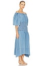 view 2 of 3 Marilou Dress in Blue Heavy Chambray