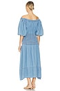 view 3 of 3 Marilou Dress in Blue Heavy Chambray